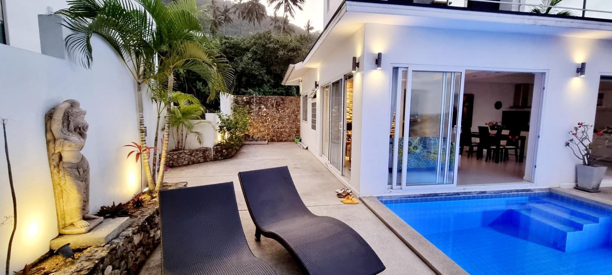 Villa Paradise, Pool And Sea View Chaweng  Exterior photo